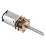DC 12V Geared Motor Micro Speed Reduction Gear Box with Long Output Shaft for Robot DIY 100/200/2000RPM(12V 2000RPM)