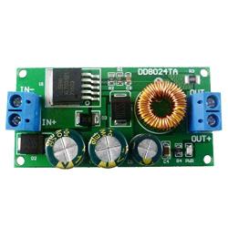 Eletechsup DC 80V 72V 64V 60V 48V 36V 24V to 12V HV DC-DC Buck Step-Down Converter Voltage Regulator Board Power Supply Module (DC 12V with Terminal, 1)