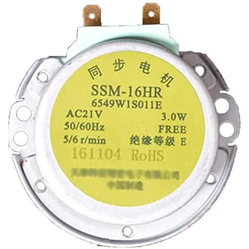 XHSESA Electronics SSM-16HR 6549W1S011E Microwave Oven Synchronous Circulating Motor Replacement for LG