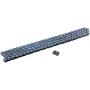 JINFANNIBI 415 Chain 110 Links 415H Heavy Duty Chain Gas Bike Chain for 49cc 60cc 66cc 80cc 2 Stroke Engine Motorized Bike
