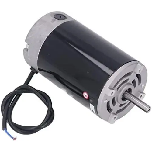 High Torsion Motor, Machine Tool Motor 750W Iron Housing with M10 Shaft for Machinery Equipments(#1)