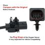 LSU 4.9 5-Wire Lambda WideBand O2 Oxygen Sensor 17025 Fit for AEM 30-4110 30-0300 30-0310 - X Series AFR Inline Controller - UEGO Air Fuel Ratio Wideband