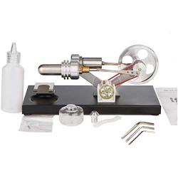 Sunnytech Hot Air Stirling Engine Education Toy Mini Hot Air Stirling Engine Motor Model FD05M-HA001