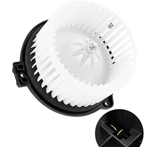 700057 Front HVAC Blower Motor Assembly Compatible with Toyota Corolla (03-08) | Matrix (03-07) OEM Replacement AC Heater Blower Motor with Fan