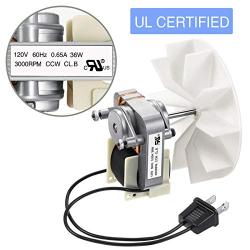 Bathroom Vent Exhaust Fan Motor Replacement Electric Motors Kit Compatible with Nutone Broan 50CFM 120V