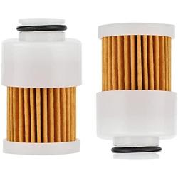 2 Pack 68V-24563-00-00 Fuel Filter Yamaha 50HP 60HP 75HP 90HP 115HP 4 Stroke Outboard Replaces Sierra 18-7979 Mercury 881540 filter 3 Microscopic OE Filtration Rating