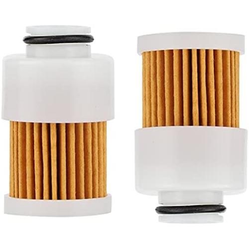 2 Pack 68V-24563-00-00 Fuel Filter Yamaha 50HP 60HP 75HP 90HP 115HP 4 Stroke Outboard Replaces Sierra 18-7979 Mercury 881540 filter 3 Microscopic OE Filtration Rating
