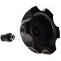 HIAORS CNC Aluminum Gas Fuel Tank Cap With Breather Valve for 50cc 70cc 90cc 110cc 125cc 140cc 150cc 160cc Pit Dirt Bike Motorcycle Black