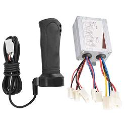 Electric Bike Throttle Grip, 500W Motor Brushed Speed Controller and Throttle Grip for Electric Bike Scooter Tricycle(2#)