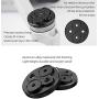 CZFRIEND Drone Accessory 4pcs Upgraded Aluminum Motor Cover Cap fit for DJI Mavic Mini 2/Mavic Mini se, Dustproof & Waterproof & Scratchproof Protection Mounts (Black for Mavic Mini 2/Mini se)