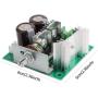 UNIMORE 12V-40V 10A PWM DC Motor Speed Controller with Knob, High Efficiency, High Torque, Low Heat Generating with Reverse Polarity Protection, High Current Protection