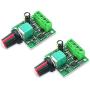 Contrôleur de vitesse PWM DC 2Pcs 12V 7.2V 6V 5V 3V 1.8V 2A 30W – Contrôle de Vitesse PWM à Faible Tension pour Moteur Électrique – 1803BK 1803B Contrôleur de vitesse PWM DC 2Pcs 12V 7.2V 6V 5V 3V 1.8V 2A 30W – Contrôle de Vitesse PWM à Faible Tension pour Moteur Électrique – 1803BK 1803B