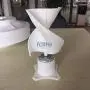 Micro Motor Small LED lights Vertical Axis Wind Turbine Generator Blades full set DIY wind generator windmill White color 10w (2 Blades)