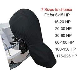 FLYMEI Outboard Motor Cover with Golf Cart Covers Set, Waterproof Ourdoor Protective Cover