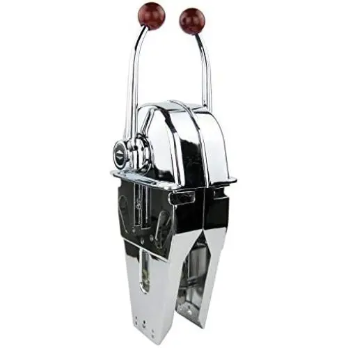 NEWMAIX Universal Boat Dual Lever Throttle Control,Marine Top Mount Twin Lever Engine Control Zinc Alloy Dual Handle Shift for Any Type of Boat with Outboard Inboard or I/O Power