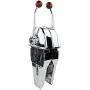 NEWMAIX Universal Boat Dual Lever Throttle Control,Marine Top Mount Twin Lever Engine Control Zinc Alloy Dual Handle Shift for Any Type of Boat with Outboard Inboard or I/O Power