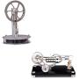 Sunnytech Low Temperature Stirling Hot Air Engine Electricity Power Generator Model DWCL-01-M14-03-L