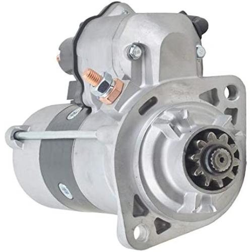 Rareelectrical NEW 10 TOOTH 12V STARTER COMPATIBLE WITH CUMMINS INDUSTRIAL ENGINES ISF SERIES 2.8 4996706