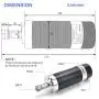 Daedalus CNC Brushless Spindle Motor Kit, 600w, ER11, 48V DC, 9000RPM