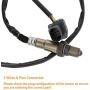 LSU 4.9 Lambda WideBand O2 Oxygen Sensor | for AEM 30-4110 30-0300 30-0310 - X Series AFR Inline Controller - UEGO A/F Ratio Wideband 02 Gauge | Replace# 17025, 0258017025