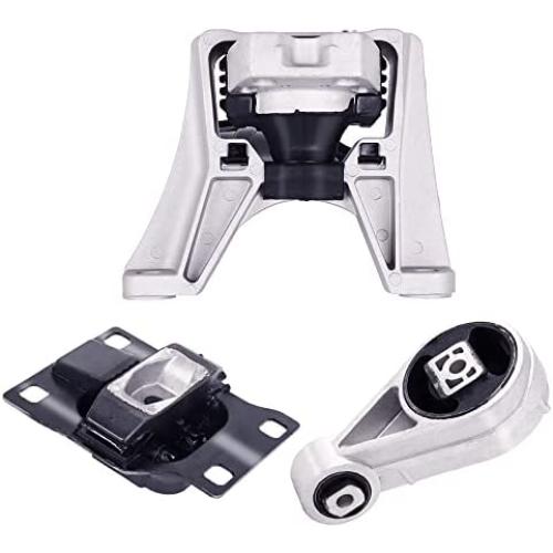 Engine Motor Mount Set 3pcs - Fits For 2005 2006 2007 Ford Focus 2.0L & 2003-2007 Ford Focus 2.3L & 2010-2013 Transit Connect 2.3L, A5495 A2939 A2986