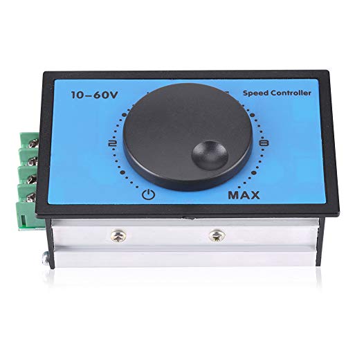 DC 10-60V MAX 20A PWM Motor Speed Controller Regulator Motor Driver Governor Stepless Variable Rotary Switches 12V 24V 36V 48V Pulse Width Modulator for 775 Motor and More
