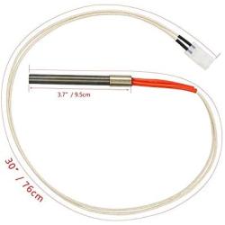 QuliMetal Grill Induction Fan Kit, Grill Auger Motor and and Grill Hot Rod, 2 Packs for Traeger Wood Pellet Grills