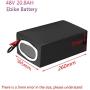 Wnicek E-Bike Battery 48V 20.8Ah 13S8P Li-Ion Battery Pack Rechargeable Battery Pack Fit for 1200W 1000W 750W 500W 350W 250W 200W Electric Bike Motor with 54.6V 2A Charger