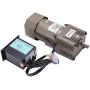 Electric Gear Motor Walfront AC 220V 90W Single Phase Asynchronous Gear Motor High Torque Deceleration Adjustable Speed 5K/10K/20K/50K/100K RPM Optional(20k)