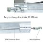 BEMONOC AC 110V Linear Actuator Stroke 100mm 4inches AC Reciprocating Motor High Torque 35 RPM & 15Watts AC Speed Controller Kits for DIY Hobbies