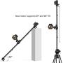 GVM Video Slider,Wireless Carbon Fiber Motor Camera Slider with Bluetooth Remote & Mobile App Control,31”/80cm Electronic Camera Slider Auto Loop Track System Shooting Equipped