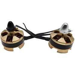 Vehicles-OCS 1Pair 2204 Brushless Motor 2300KV CW CCW RC Aircraft Motor w Propeller Nut Caps for QAV210 QAV250 FPV Mini Quad Racing Drone