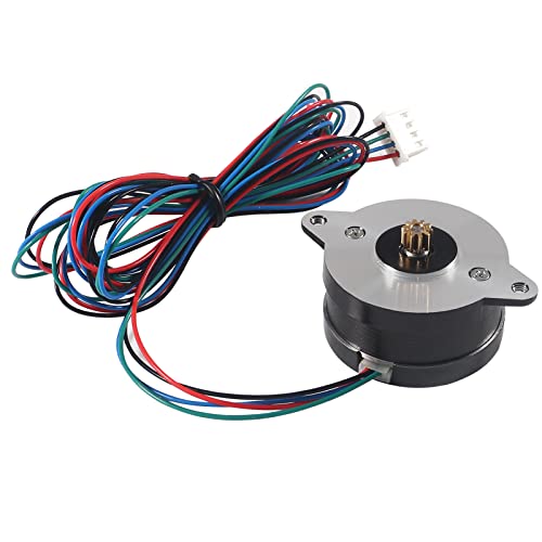 AITIAO 36mm Motor Extruder Stepper Motor Round Body 3D Printer Parts with 47.2inch Cable Compatible with Orbiter Extruder Sherpa Extruder, Ender 3 Pro/Voron 2.4 / BLV / CR10 3D Printer