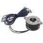 AITIAO 36mm Motor Extruder Stepper Motor Round Body 3D Printer Parts with 47.2inch Cable Compatible with Orbiter Extruder Sherpa Extruder, Ender 3 Pro/Voron 2.4 / BLV / CR10 3D Printer