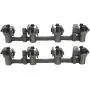 Pair Rocker Arm & Pedestal Compatible with 2008-2010 F-o-r-d F250 F350 F450 F550 Super Duty with 6.4L Power-stroke Diesel Engine Rocker Arm Assembly 8C3Z6564D 8C3Z-6564-D Avaleer