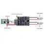FPVKing Dual Way Bidirectional Brushed ESC 2S-3S Lipo 5A ESC Speed Control for RC Model Boat Tank 130 180 Brushed Motor Spare Parts