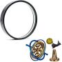 Joytech Precision Gyroscope Metal Anti-Gravity Spinning Top Balance Toy and 4.13 (105mm) Diameter Spinning Top Base AG002-DZ06