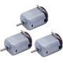 weideer 6 Pcs DC Mini Electric Motor 1-6V 25000RPM Micro Motor for DIY Toy Science Experiment K-034