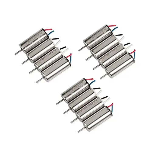 Ensemble de 3 moteurs 7x16mm 19000KV Brushés BETAFPV avec Connecteur JST 1.25 pour le châssis Tiny Whoop Beta65S et le châssis Eachine E011. Ensemble de 3 moteurs 7x16mm 19000KV Brushés BETAFPV avec Connecteur JST 1.25 pour le châssis Tiny Whoop Beta65S et le châssis Eachine E011.