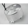 CHANCS Synchronous Synchron Motor TYD-50 12V AC 10-12RPM Flush Shaft 11mm Fixed Rotation CW Electric Motor