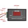 Acogedor PWM DC Motor Speed Controller, DC 6-60V 12V 24V 36V 48V 30A PWM DC Motor Speed Controller with Start Stop Switch