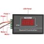 PWM DC Motor Speed Controller, Motor Speed Regulator Power Controller 6-60V 12V 24V 36V 48V 30A with LED Digital Display Slow Start/Stop Revolving Speed Time Adjustable
