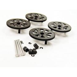 HONBAY Parrot AR Drone 2.0 Pinion and Spur Gears Upgraded Design and Material Orange Parrot AR Drone 1.0 & 2.0 Repair Gears Replacement Pinion and spur Spare Parts