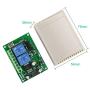 433MHz Universal Wireless Remote Control DC 12V 10A 2CH RF Relay Receiver Transmitter for Garage/Gate/Motor/LED/Light/Smart Room
