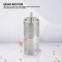 1Pcs 25mm DC 12V 25GA-370 Low Speed Metal Gear Motor for Electronic Lock Electric Toy Car Children Motorcycle(12V 1000RPM)