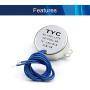 Moteur Synchrone TYC-50 pour Tournefeuille, Moteur 4W AC 110V 15-18 RPM Faible RPM, Moteur de Rotation pour Artisanat, Projet Scolaire, Modélisme, Rotissoire - 2 Pièces Moteur Synchrone TYC-50 pour Tournefeuille, Moteur 4W AC 110V 15-18 RPM Faible RPM, Moteur de Rotation pour Artisanat, Projet Scolaire, Modélisme, Rotissoire - 2 Pièces
