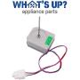 Whats Up? 4681JB1029A OEM Replacement Part for Refrigerator Evaporator Fan Motor for LG Replace EAU60694507 AP5602357