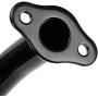 FVRITO Exhaust Muffler Pipe and gasket nut kit for 2 stroke 49cc 60cc 66cc 80cc Engines Gas Motorized Bicycle Motor Bikes Black