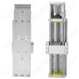 CNC Linear Motion Rail Guide 200mm Stroke Ball Screw Electric Linear Stage Actuator with Dust Cover for Nema23 Stepper Motor X Axis CNC Router