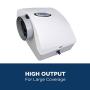 AprilAire 600 Whole Home Humidifier, Automatic High Output Furnace Humidifier, Large Capacity Whole House Humidifier for Homes up to 5,000 Sq. Ft., White